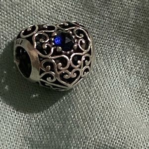 Pandora heart charm excellent condition